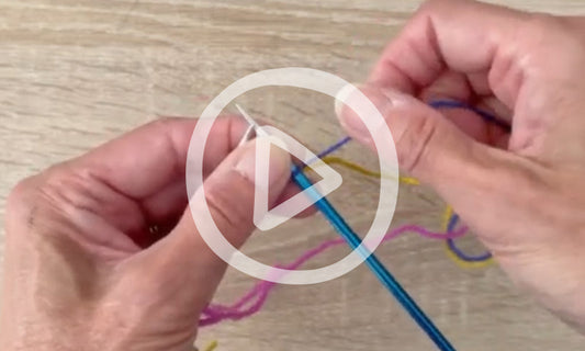 Block 8 - Vivacious - How to knit Rows 5 & 6