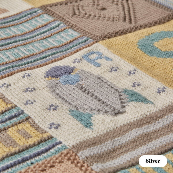 "Now I Know My ABC's" Baby Blanket Knitting Kit