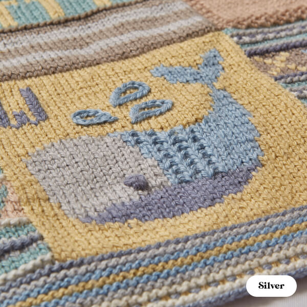 "Now I Know My ABC's" Baby Blanket Knitting Kit