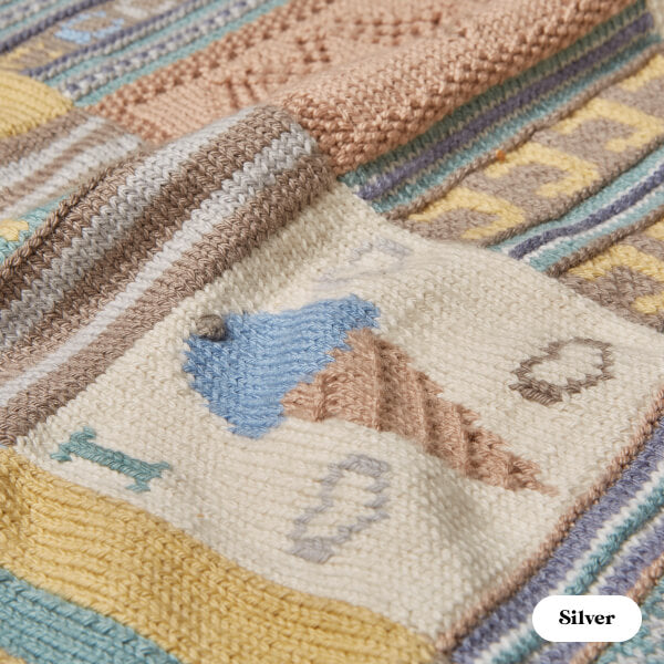 "Now I Know My ABC's" Baby Blanket Knitting Kit