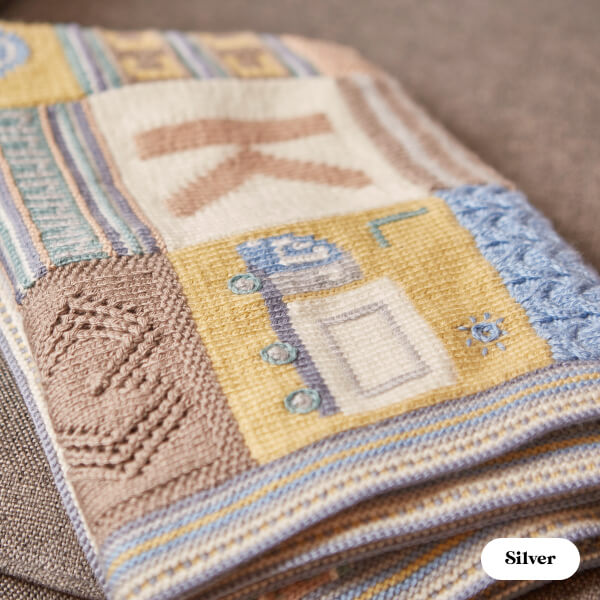 "Now I Know My ABC's" Baby Blanket Knitting Kit