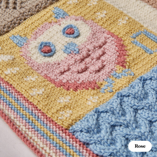 "Now I Know My ABC's" Baby Blanket Knitting Kit