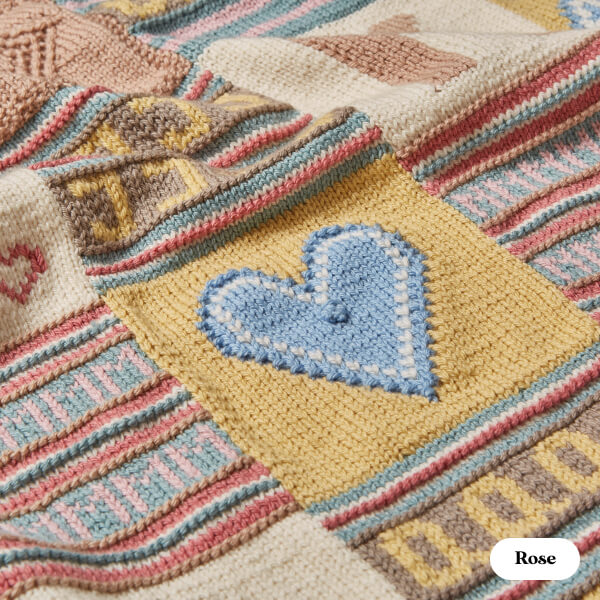 "Now I Know My ABC's" Baby Blanket Knitting Kit