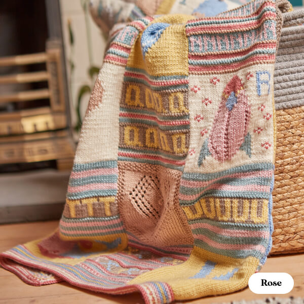 "Now I Know My ABC's" Baby Blanket Knitting Kit