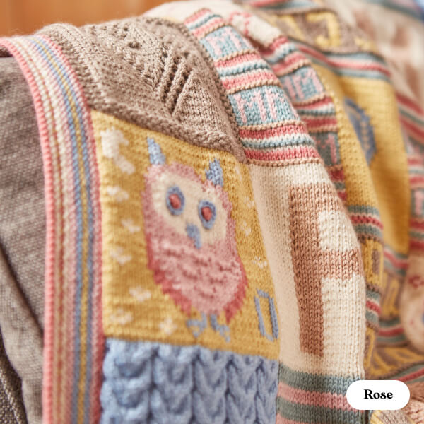 "Now I Know My ABC's" Baby Blanket Knitting Kit