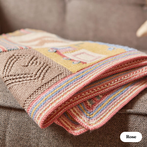 "Now I Know My ABC's" Baby Blanket Knitting Kit