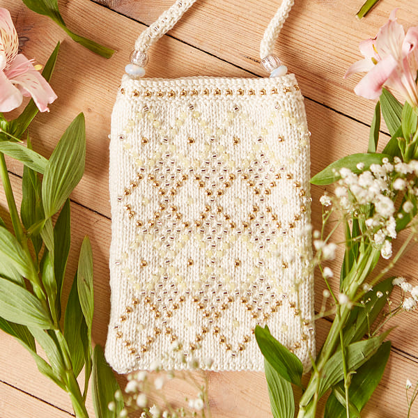 Allure Bag (Pearl) Knitting Kit