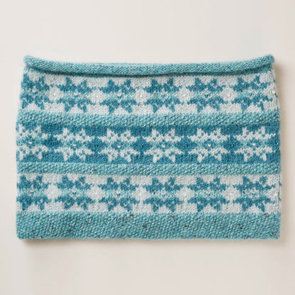 Snowflake Neck Cosy Knitting Kit