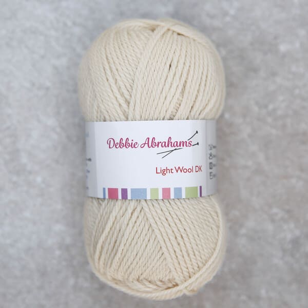 Stone shade 045 - Light Wool DK Yarn (50g)