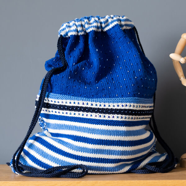 Drawstring Summer Bag Knitting Kit