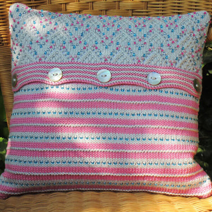 Sweetheart Cushion Cover Knitting Kit