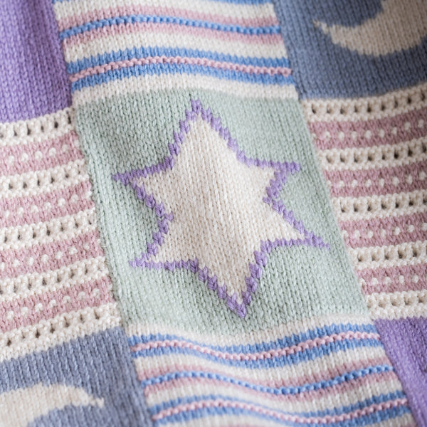 "Love You to the Moon and Back" Baby Blanket Knitting Kit