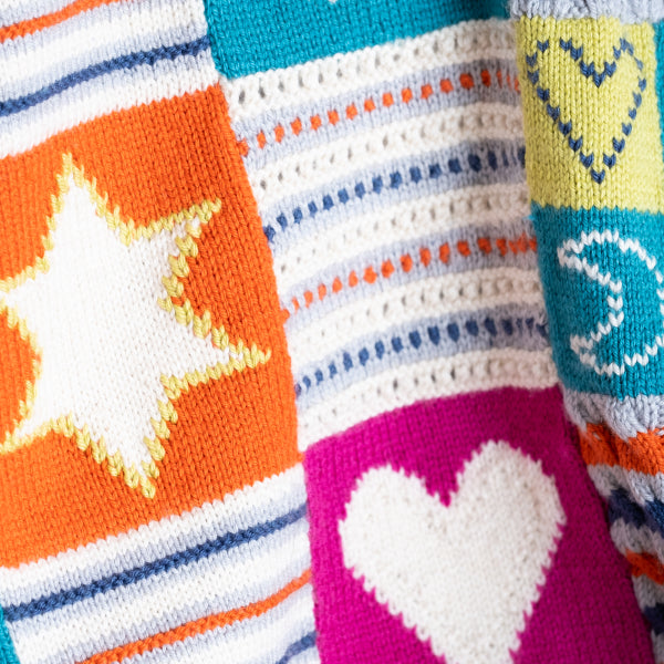 "Love You to the Moon and Back" Baby Blanket Knitting Kit