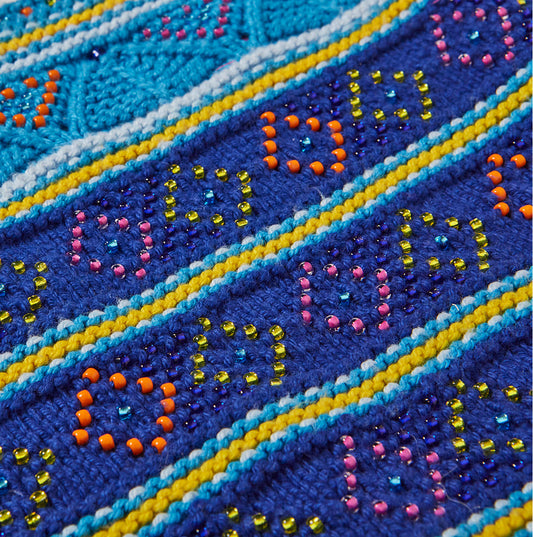 The Brilliant Bead Club, project 1: Majorelle Bag