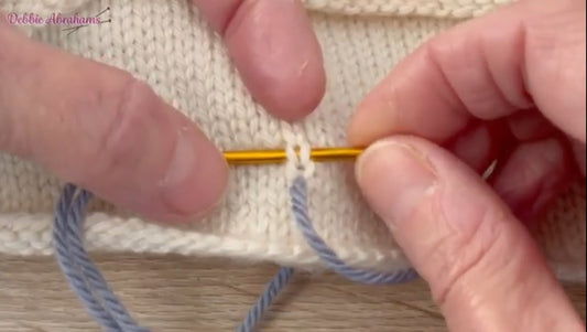 How to add Swiss-darning to your knitting