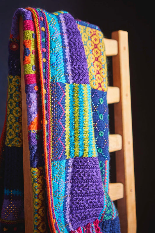 Mystery Blanket Club 2021: post 10, November - the final instalment!