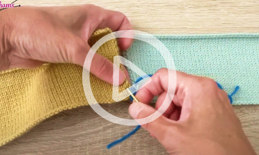 Mattress Stitch (Vertical)