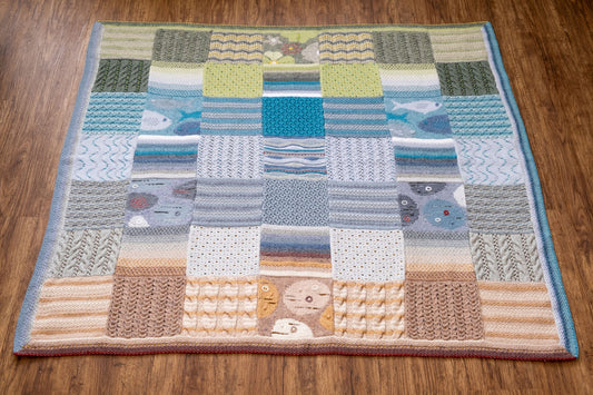 Mystery Blanket Club 2020: post 10, November - the final instalment!