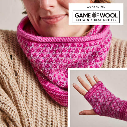 Amour Mitts & Cowl Knitting Kit