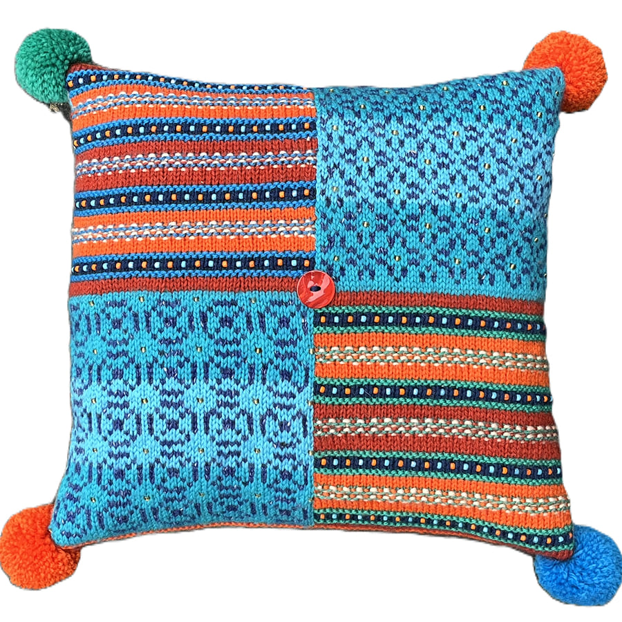 Souk Cushion Cover Knitting Kit