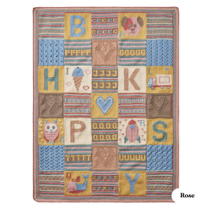 "Now I Know My ABC's" Baby Blanket Knitting Kit