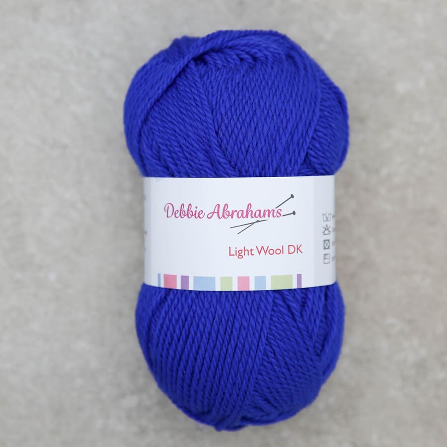 Indigo shade 053 - Light Wool DK Yarn (50g)