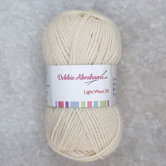 Stone shade 045 - Light Wool DK Yarn (50g)