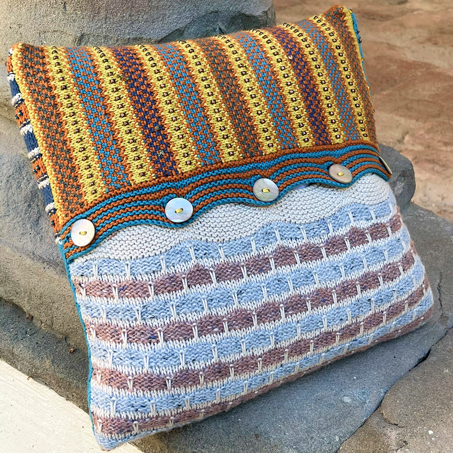 Tuscan Cushion Cover Knitting Kit