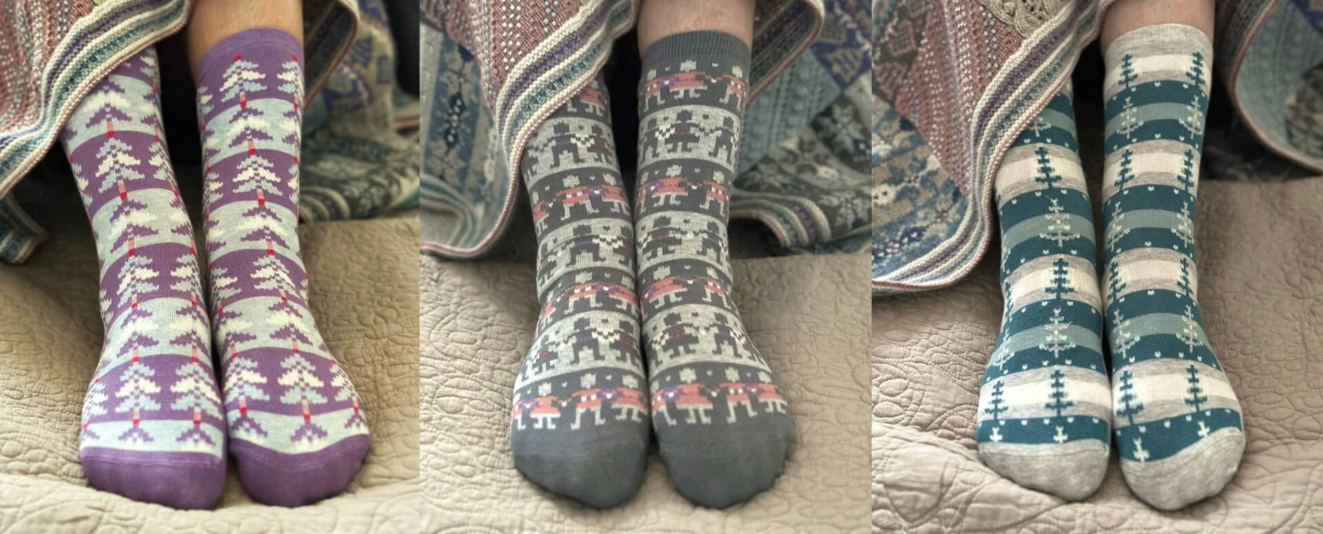 Ready-to-wear festive socks