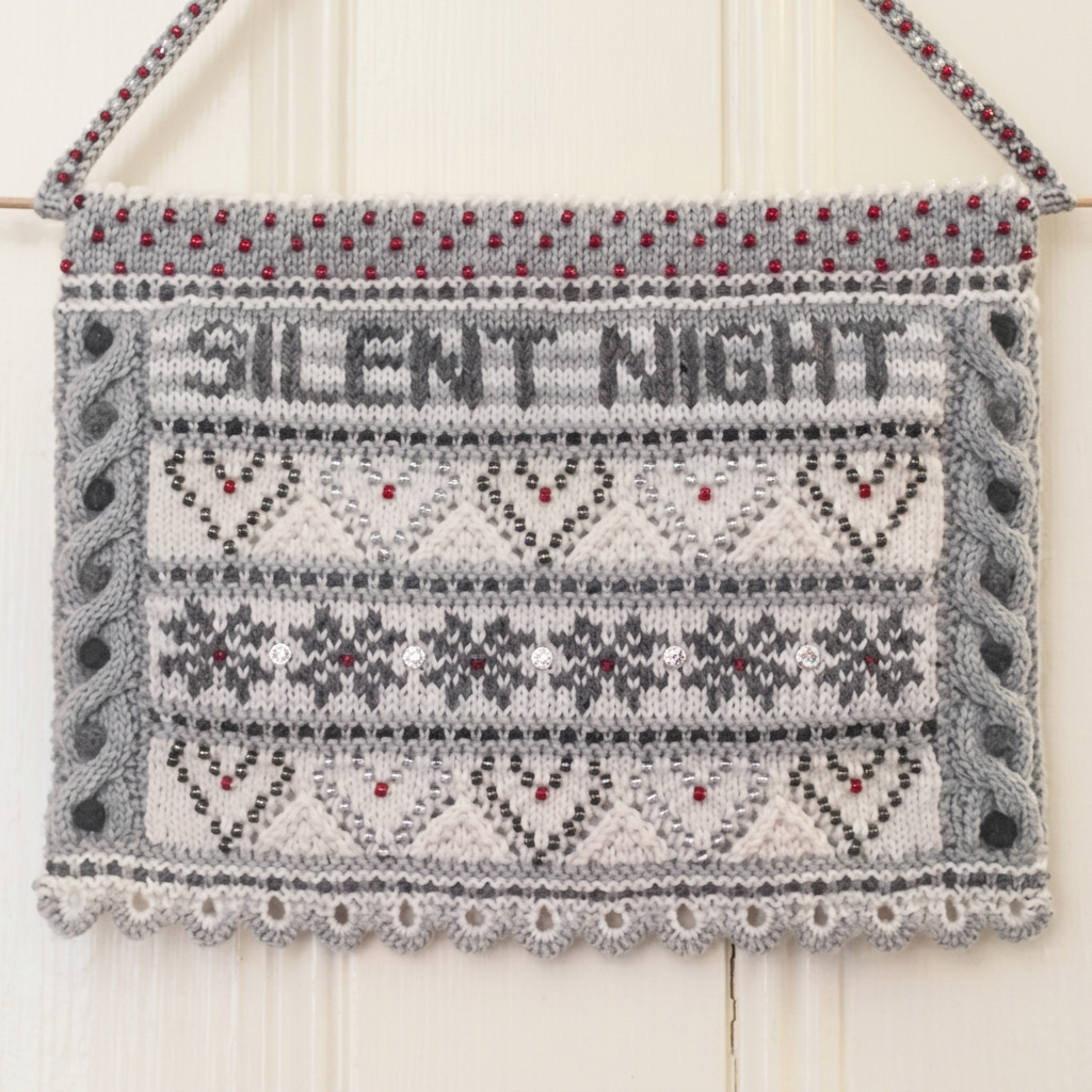 Square extended photo of the Silent Night Wall-Hanging