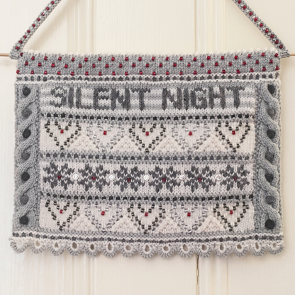 Square extended photo of the Silent Night Wall-Hanging