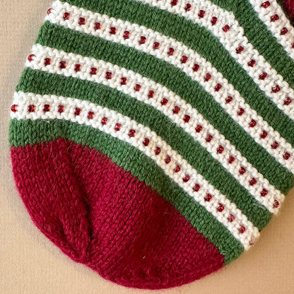 Seasons Greetings Festive Stocking Knitting Kit