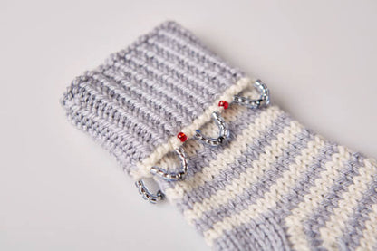 Festive Mini Stockings Knitting Kit