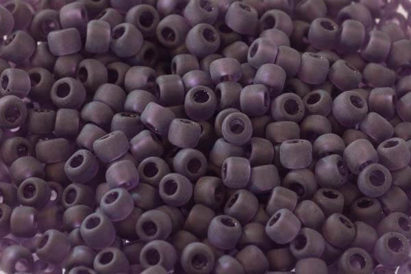 Frosted Purple Beads - Code 11Ma